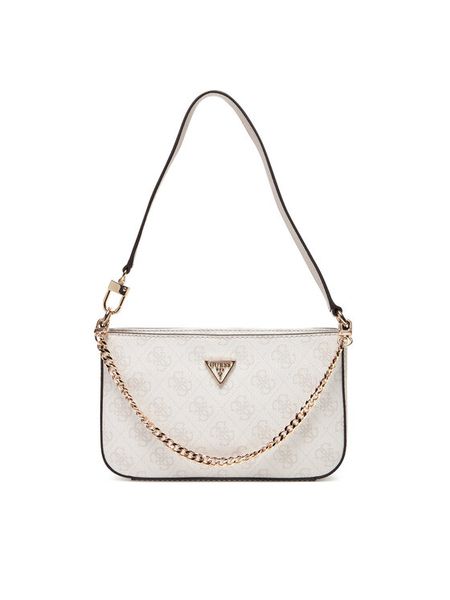 Guess Torebka Noelle II Mini HWBG96 72720 Biały. Białe torebki klasyczne damskie Guess, z aplikacjami, ze skóry, bez dodatków. Za 349.99 zł.