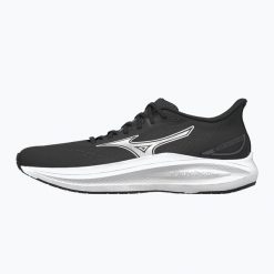 Buty do biegania damskie Mizuno Fortrush black/white/iron gate. Czarne obuwie do biegania damskie Mizuno. Za 595.50 zł.