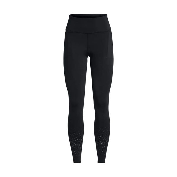 Legginsy Damskie Under Armour Launch Elite Tights. Czarne legginsy sportowe damskie Under Armour, xl, bez wzorów, z materiału, na fitness i siłownię. Za 349.99 zł.