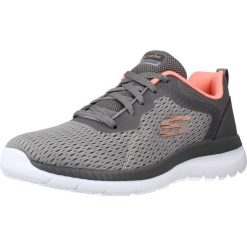 Obuwie Sportowe Damskie Skechers Bountiful Szary. Szare buty sportowe na co dzień damskie Skechers, bez wzorów. Za 239.00 zł.