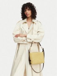 Furla Torebka Tonie Mini WE00883 BX4589 CN 3700S Żółty jasny. Żółte torebki klasyczne damskie Furla, bez wzorów, z materiału, bez dodatków. Za 801.99 zł.