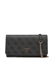 Guess Torebka Noelle II Mini HWBG96 72750 Szary. Szare torebki klasyczne damskie Guess, z aplikacjami, ze skóry, wizytowe, bez kołnierzyka, bez ramiączek. Za 319.99 zł.