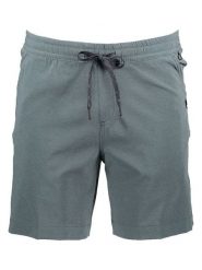 Quiksilver Szorty "Taxer Heather Amphibian" w kolorze szarym rozmiar: L. Szare szorty męskie Quiksilver, bez kołnierzyka. Za 139.95 zł.