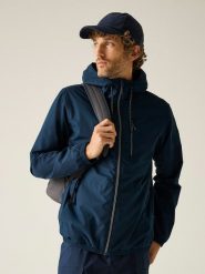 Regatta Kurtka funkcyjna "Shorebay" w kolorze granatowym rozmiar: M. Niebieskie kurtki outdoor męskie Regatta, m, bez wzorów, bez kaptura. Za 171.68 zł.