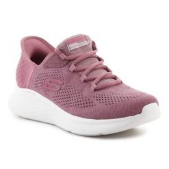 Buty Skechers Slip-Ins Skech-Lite Pro Natural Beauty W 150012-DKMV różowe. Czerwone buty sportowe na co dzień damskie bez wzorów, trekkingowe. Za 490.22 zł.