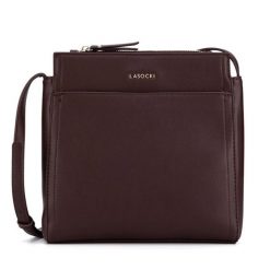Torebka Lasocki. Brązowe listonoszki damskie Lasocki, bez wzorów, bez dodatków. Za 179.99 zł.