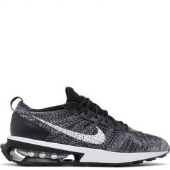 Buty do chodzenia męskie Nike Air Max Flyknit Racer. Czarne buty sportowe na co dzień męskie Nike, z materiału, bez zapięcia, trekkingowe, nike air max. Za 611.00 zł.