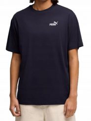 KOSZULKA męska PUMA 689153-16 t-shirt bawełniana sportowa granatowa S. Niebieskie t-shirty męskie Puma, m, bez wzorów, z bawełny, bez kołnierzyka. Za 99.00 zł.