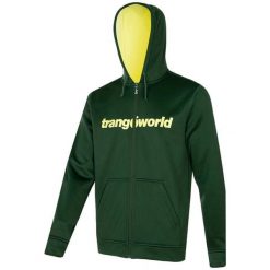 Męska kurtka sportowa Trangoworld Ripon Ciemna zieleń. Zielone kurtki treningowe męskie trangoworld, m, bez wzorów, z materiału. Za 360.90 zł.