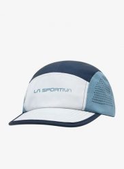 Czapka z daszkiem do biegania La Sportiva Skyline Cap. Niebieskie czapki męskie La Sportiva, bez wzorów, z materiału. Za 164.99 zł.