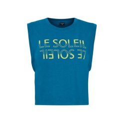 Koszulka damska Protest Lota. Niebieskie bluzki damskie Protest, s, bez wzorów, bez kołnierzyka, bez ramiączek. Za 185.00 zł.