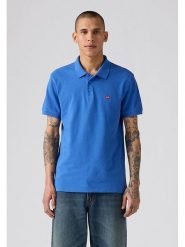 Levi's Koszulka polo w kolorze niebieskim rozmiar: M. Niebieskie koszulki polo męskie Levi's, m, bez wzorów, z bawełny, bez ramiączek. Za 100.99 zł.