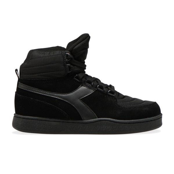 Buty miejskie damskie DIADORA MI BASKET MOON. Czarne buty sportowe na co dzień damskie Diadora, bez wzorów, z nylonu. Za 149.99 zł.
