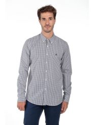 The Time of Bocha Koszula w kolorze niebiesko-czerwono-białym rozmiar: XL. Białe koszule męskie The Time of Bocha, xl, bez wzorów, z bawełny, bez kołnierzyka, bez ramiączek. Za 113.10 zł.