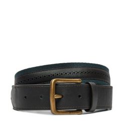 Pasek Męski Tommy Hilfiger. Niebieskie paski męskie Tommy Hilfiger, bez wzorów. Za 189.99 zł.