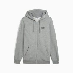 Bluza z kapturem męska Puma ESS SMALL LOGO FZ FL 68677503. Szare bluzy z kapturem męskie Puma, m, z bawełny. Za 167.13 zł.