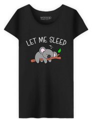 WOOOP Koszulka w kolorze czarnym rozmiar: XXL. Czarne t-shirty damskie Wooop, xxl, bez wzorów, z bawełny, bez kołnierzyka. Za 52.67 zł.