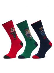 Polo Ralph Lauren Skarpety długie 449P22357001 Kolorowy. Skarpetki męskie Polo Ralph Lauren, bez wzorów, z bawełny. Za 269.99 zł.