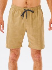 Rip Curl Szorty kąpielowe w kolorze beżowym rozmiar: S. Brązowe szorty sportowe męskie Rip Curl, s, z materiału, outdoorowe. Za 87.81 zł.