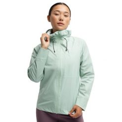 Damska wodoodporna turystyczna kurtka rowerowa Kolarstwo Siroko Grace Light Gree. Zielone kurtki damskie SIROKO, bez wzorów, z tkaniny, z kapturem. Za 679.00 zł.