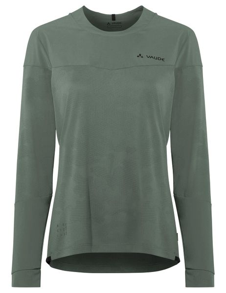 Koszulka damska Moab LS PRO. Zielone topy sportowe damskie Vaude, s, bez wzorów, z materiału, bez ramiączek. Za 369.00 zł.