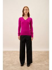 Just Cashmere Kaszmirowy sweter "Abby" w kolorze różowym rozmiar: XL. Różowe swetry klasyczne damskie Just Cashmere, xl, z kaszmiru, bez kołnierzyka. Za 456.99 zł.