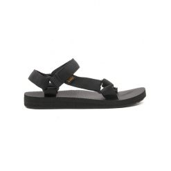 Sandały trekkingowe damskie Teva Original Universal. Czarne sandały damskie Teva, bez wzorów, bez obcasa. Za 229.99 zł.
