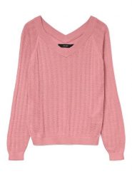 Vero Moda Sweter w kolorze jasnoróżowym rozmiar: S. Różowe swetry klasyczne damskie Vero Moda, s, bez kołnierzyka. Za 105.63 zł.