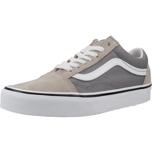 Buty VANS OLD SKOOL 2 TONE Szary. Szare obuwie trekkingowe damskie Vans. Za 262.99 zł.