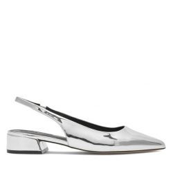 Baleriny Nine West. Szare baleriny damskie Nine West, bez wzorów, bez obcasa. Za 199.99 zł.