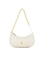 U.S. Polo Assn. Torebka BEUXT8445WVP Beżowy. Brązowe torebki klasyczne damskie U.S. Polo Assn., bez wzorów, z tworzywa sztucznego, bez dodatków. Za 143.99 zł.