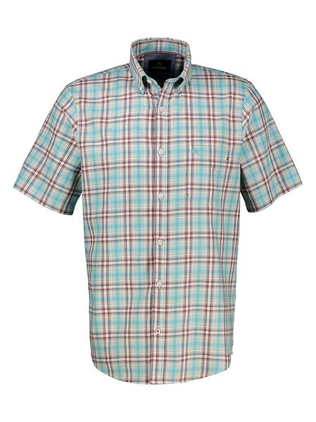 Lerros Koszula w kolorze błękitnym rozmiar: L. Niebieskie koszule męskie Lerros, l, bez wzorów, z bawełny, bez kołnierzyka, bez ramiączek. Za 78.84 zł.