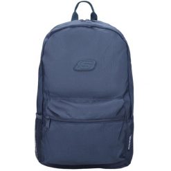 Plecak sportowo-turystyczny dla dorosłych Essential Backpack pojemność 20 L. Niebieskie plecaki damskie Skechers, bez wzorów, z materiału, sportowe. Za 159.99 zł.