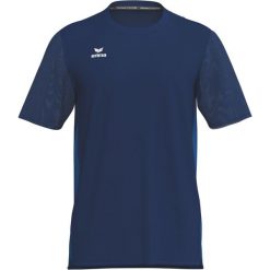 Koszulka Erima T&f Wings Function Blue Junior. Niebieskie bluzki damskie 55PROTEC, bez wzorów, z materiału, sportowe, bez kołnierzyka, bez ramiączek. Za 268.99 zł.