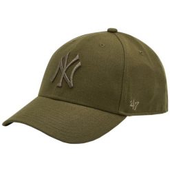 47 Brand New York Yankees MVP Cap, Czapka z daszkiem dla dorosłych. Zielone czapki męskie 47 Brand, bez wzorów, z wełny, sportowe. Za 161.00 zł.