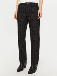 KARL LAGERFELD Jeansy A1W10015 Czarny Relaxed Fit. Czarne jeansy damskie Karl Lagerfeld. Za 759.99 zł.