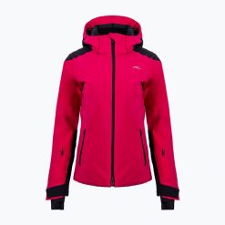 Kurtka narciarska damska KJUS Formula. Czerwone kurtki damskie KJUS, s, bez wzorów, bez kaptura, narciarskie. Za 2,499.00 zł.