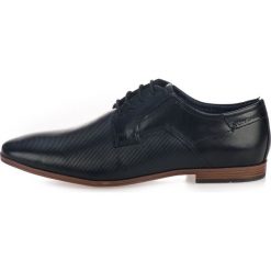 Tom Tailor półbuty męskie 43 czarny. Czarne półbuty męskie Tom Tailor, na lato, ze skóry, bez zapięcia. Za 349.00 zł.