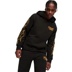 Bluza z kapturem Puma Caution Hoodie, Mężczyźni. Czarne bluzy z kapturem męskie Puma, m, z bawełny. Za 390.00 zł.