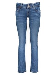 Pepe Jeans Dżinsy - Slim fit - w kolorze niebieskim rozmiar: W25/L30. Niebieskie jeansy damskie Pepe Jeans. Za 140.53 zł.