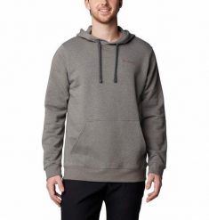 COLUMBIA Bluza męska Columbia Trek Graphic Hoodie charcoal heather-L. Czerwone bluzy z kapturem męskie Columbia, l, z bawełny. Za 180.50 zł.