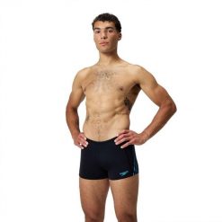 Kąpielówki męskie spodenki kąpielowe Speedo Tech Panel. Czarne kąpielówki męskie Speedo, m, bez wzorów, do pływania. Za 187.25 zł.
