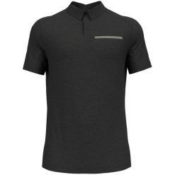 Koszulka trekkingowa męska Odlo Polo ESSENTIALS PW 130. Czarne koszulki polo męskie Odlo, l, bez wzorów, bez ramiączek. W wyprzedaży za 240.00 zł.