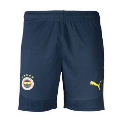Spodenki treningowe Fenerbahçe 2024/25. Niebieskie szorty damskie Puma, bez wzorów, sportowe. W wyprzedaży za 178.00 zł.