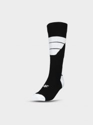 4F Skarpety narciarskie damskie - czarne 35-38. Czarne skarpetki damskie 4f, bez wzorów, z bawełny. W wyprzedaży za 18.99 zł.