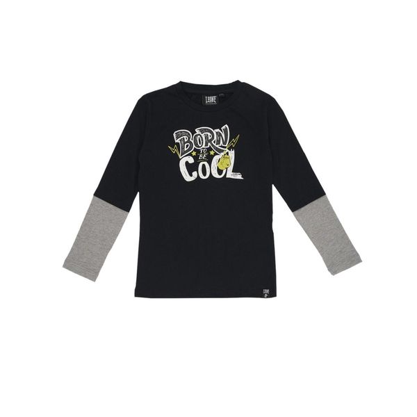 Koszulka na co dzień na siłownię. Czarne t-shirty damskie LEONE 1947 APPAREL, bez wzorów, z bawełny, bez kołnierzyka. W wyprzedaży za 71.57 zł.