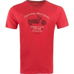 Koszulka męska THE PEOPLE REP. Sound, czerwona, M. Czerwone t-shirty sportowe męskie WE THE PEOPLE, m, z bawełny, bez ramiączek, do biegania. Za 141.99 zł.