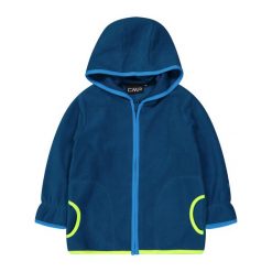 Dziecięca polarowa bluza z kapturem na zamek CMP Arctic. Niebieskie bluzy i bluzki niemowlęce CMP, bez wzorów, z polaru, bez ramiączek, z kapturem. Za 158.50 zł.
