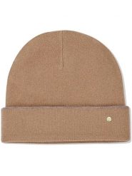 Hey Marly Wełniana czapka beanie "Classic" w kolorze jasnobrązowym rozmiar: onesize. Brązowe czapki zimowe damskie Hey Marly, z materiału. Za 187.52 zł.