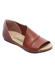 Comfortfusse Skórzane baleriny w kolorze brązowym rozmiar: 40. Brązowe baleriny damskie Comfortfusse, bez wzorów, ze skóry, bez obcasa. Za 260.99 zł.